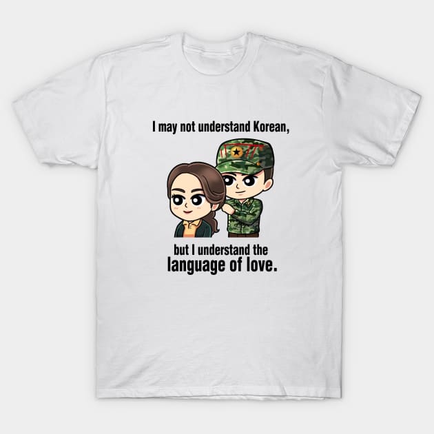 Korean Drama Crash Landing On You T-Shirt by Bone Perez